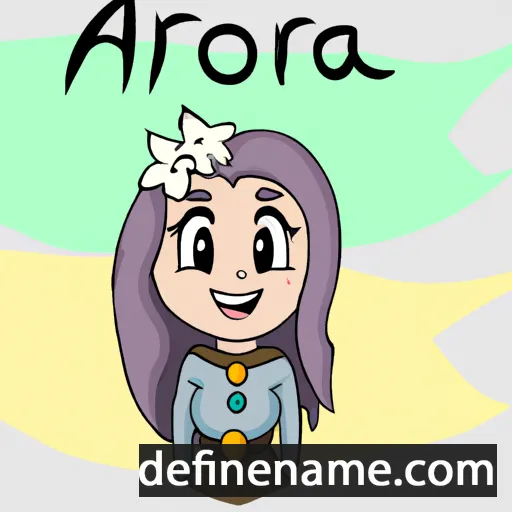 Árþóra cartoon