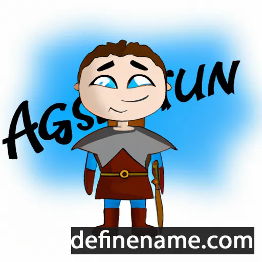 Ásgunnr cartoon