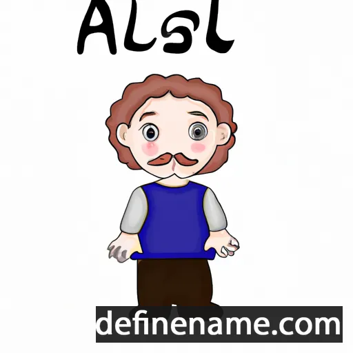 Ásleif cartoon