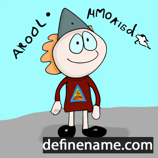 Ásmóðr cartoon