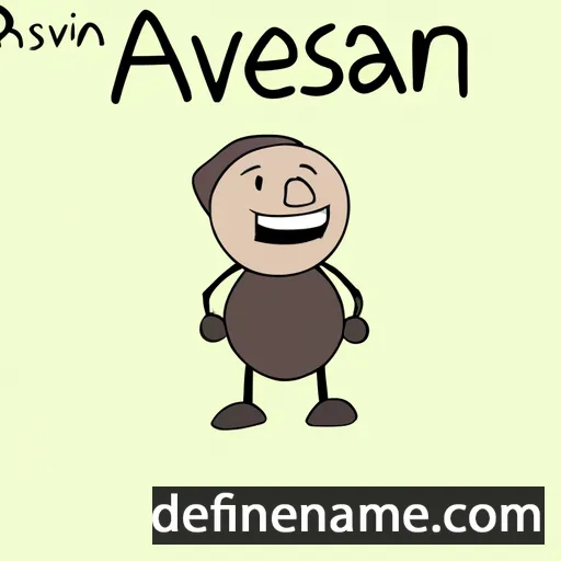 Ássvein cartoon