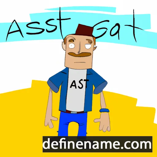 Ást cartoon