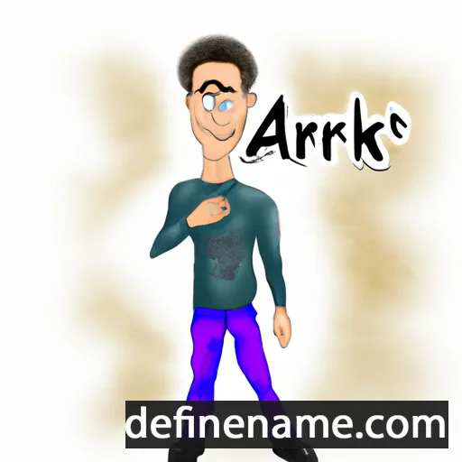 Arthek cartoon