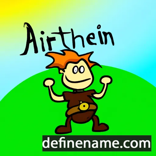 Arthien cartoon