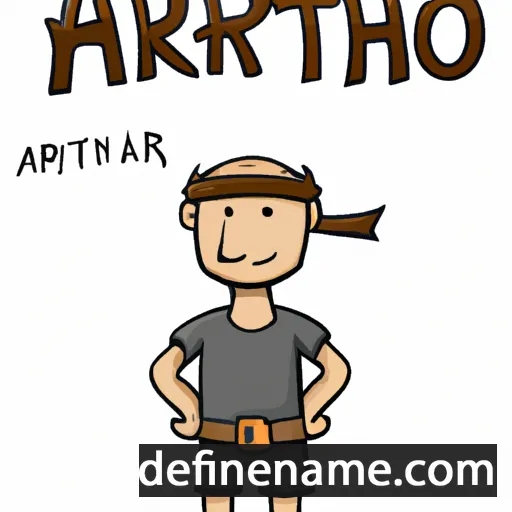 Arthor cartoon