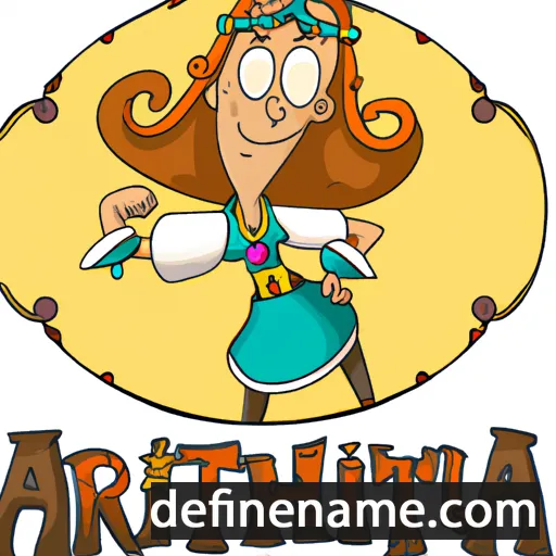 Arthurina cartoon