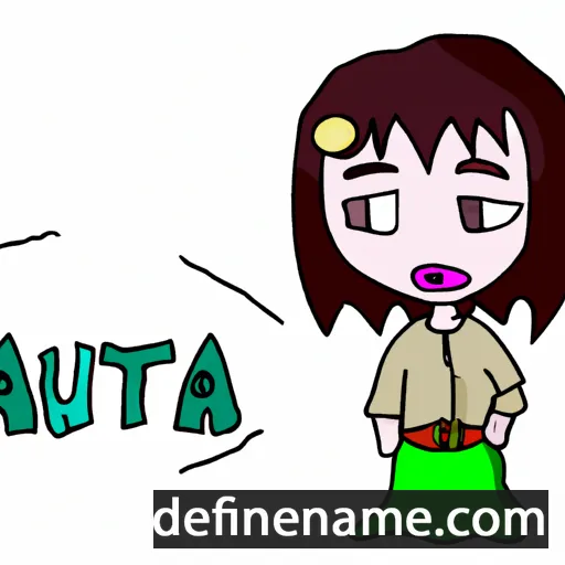 Aruta cartoon