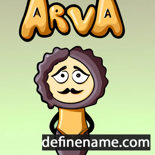 Arva cartoon