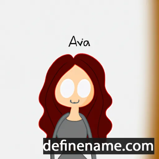 Arvida cartoon