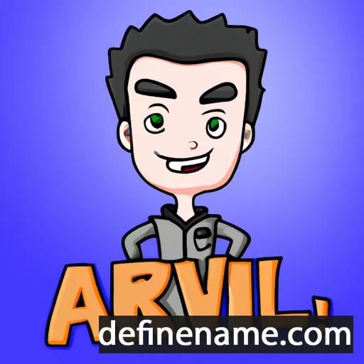 Arvil cartoon