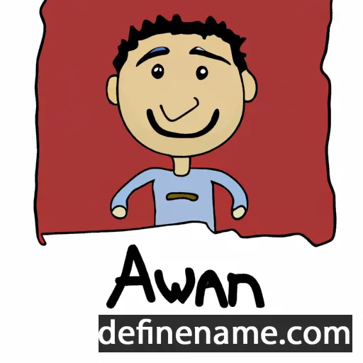 Arwan cartoon