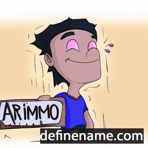 Arximiro cartoon