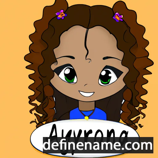 Aryonna cartoon