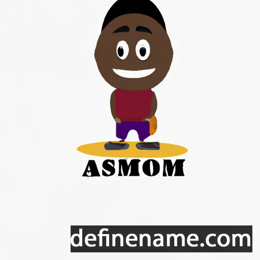 Asamoah cartoon