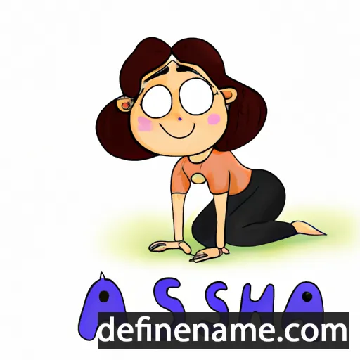 cartoon of the name Asana