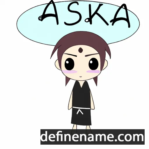 Asasaki cartoon