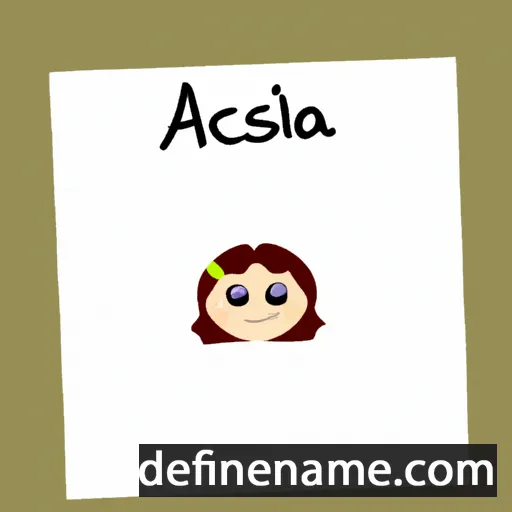 Ascilia cartoon