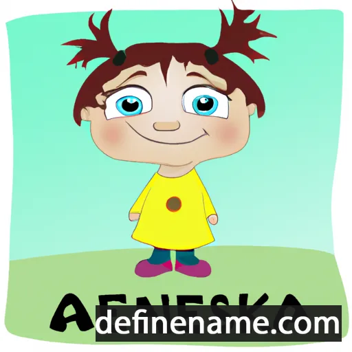 Asenka cartoon