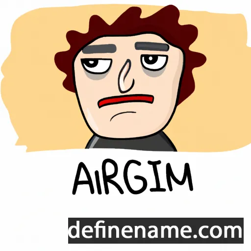 Asgrim cartoon