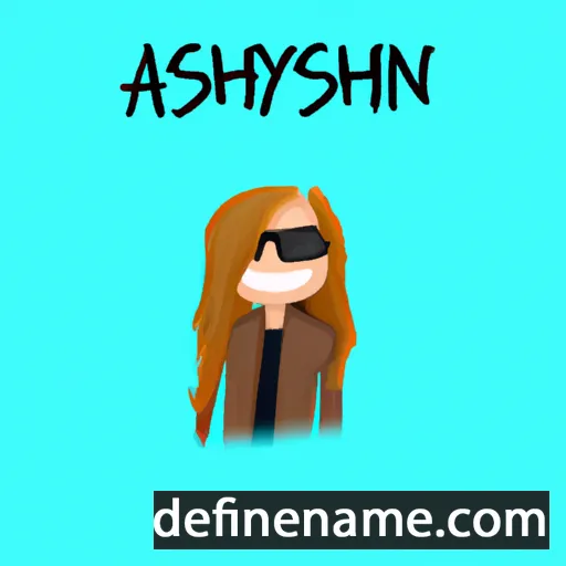 Ashalynn cartoon