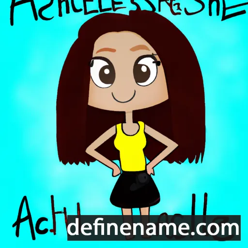 Ashelle cartoon