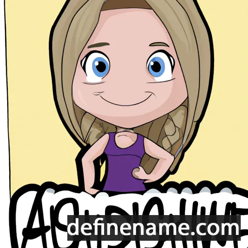 Ashlynne cartoon