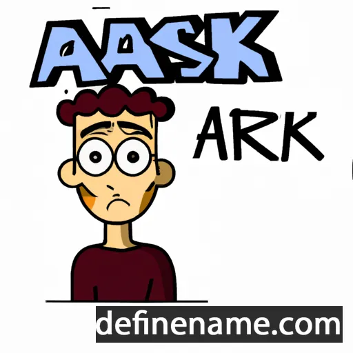 cartoon of the name Askar