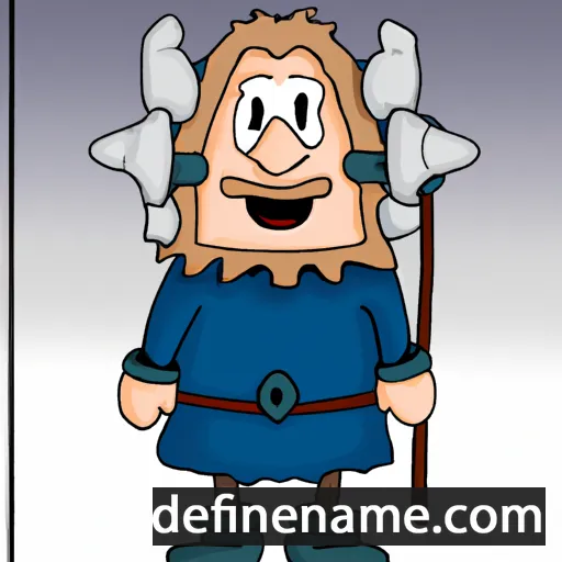 Ástþór cartoon