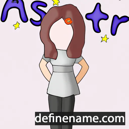 Astère cartoon