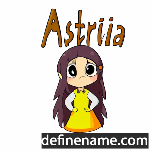 Asterija cartoon