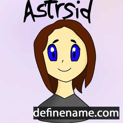 Astryd cartoon