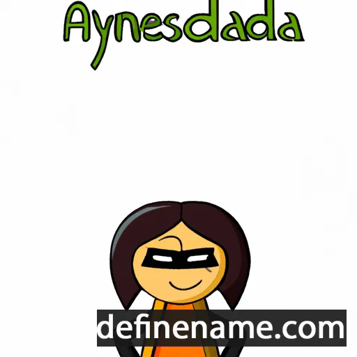 Astydamea cartoon