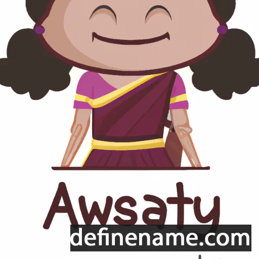 Aswathy cartoon