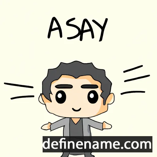 Asyari cartoon