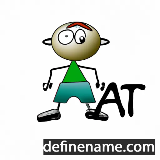 cartoon of the name Ata