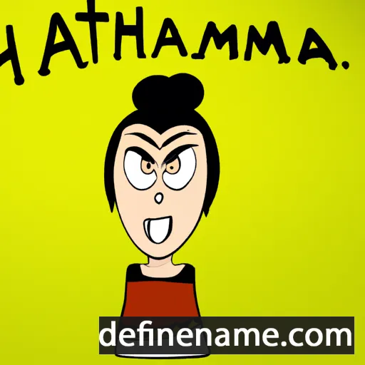 Atamahina cartoon