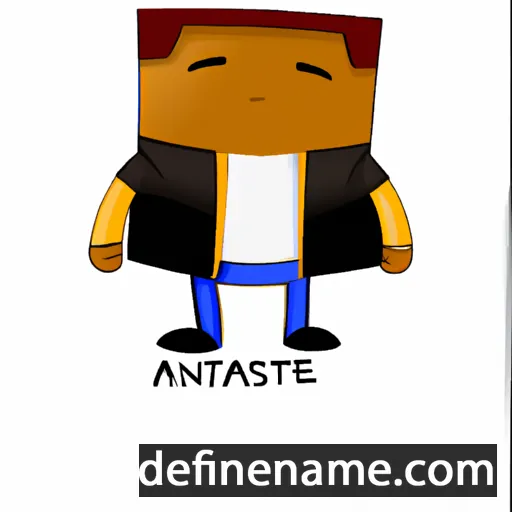 cartoon of the name Atanase