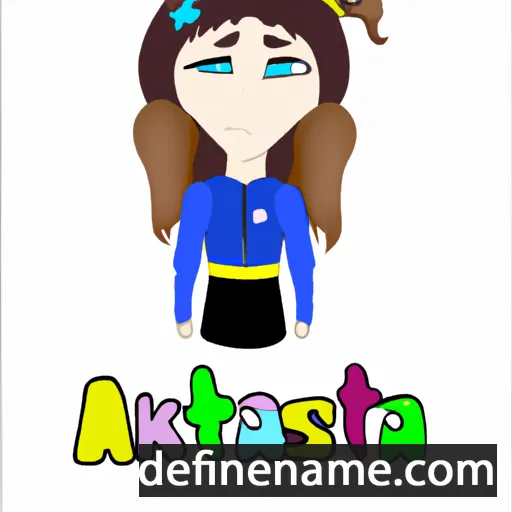 Atanaska cartoon