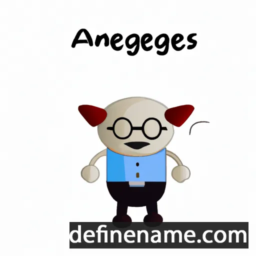 Atenógenes cartoon