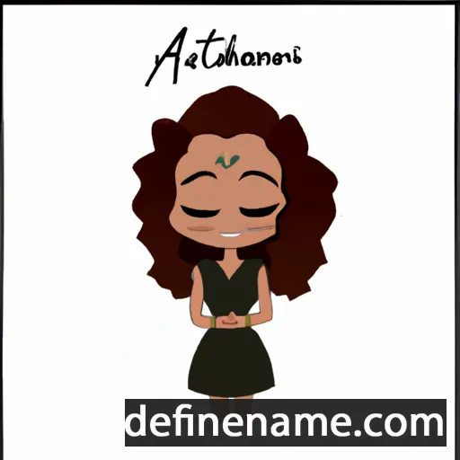 Athénaïse cartoon