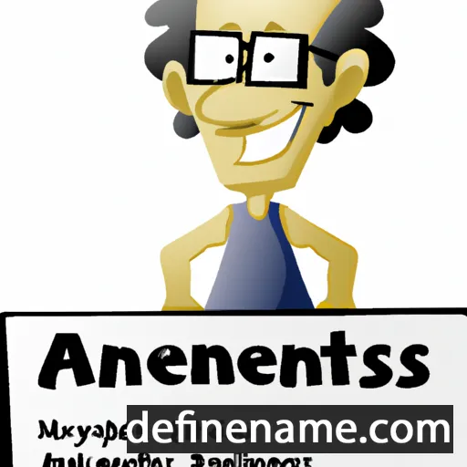 Athenogenes cartoon