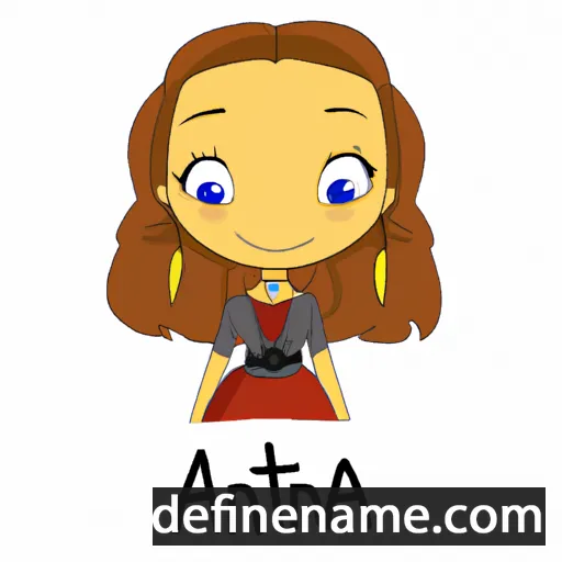 Atiana cartoon