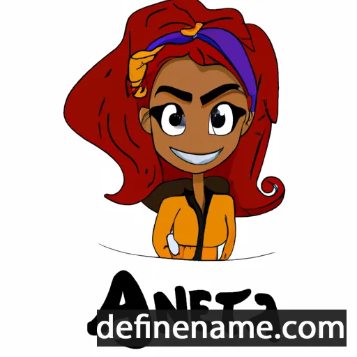 Atiena cartoon