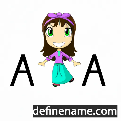 cartoon of the name Atika