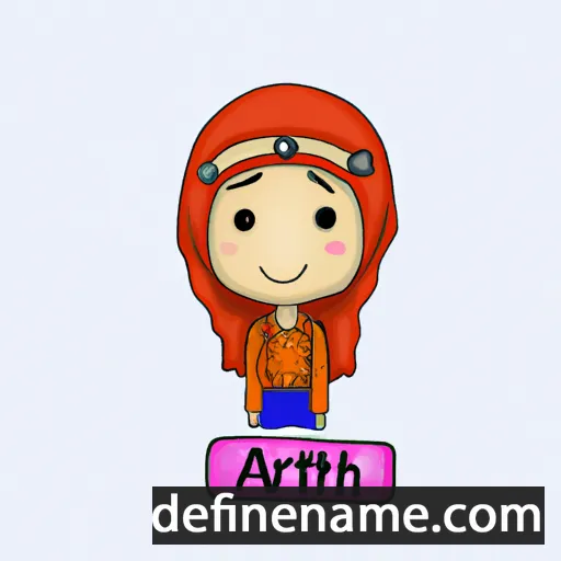 Atirah cartoon