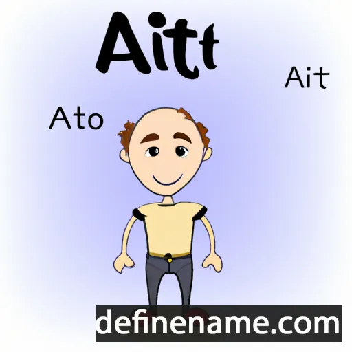 cartoon of the name Atti