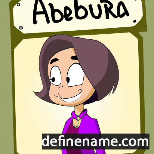 Auberta cartoon