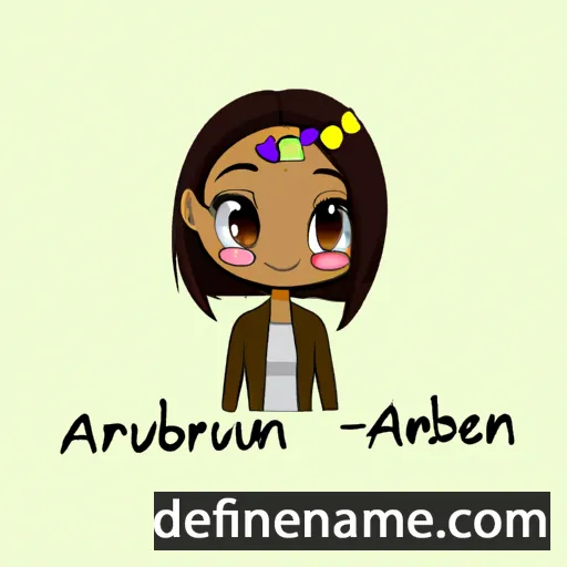 Aubriann cartoon