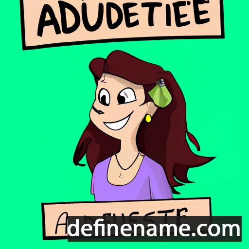 Audiette cartoon