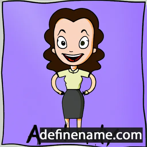 Audray cartoon